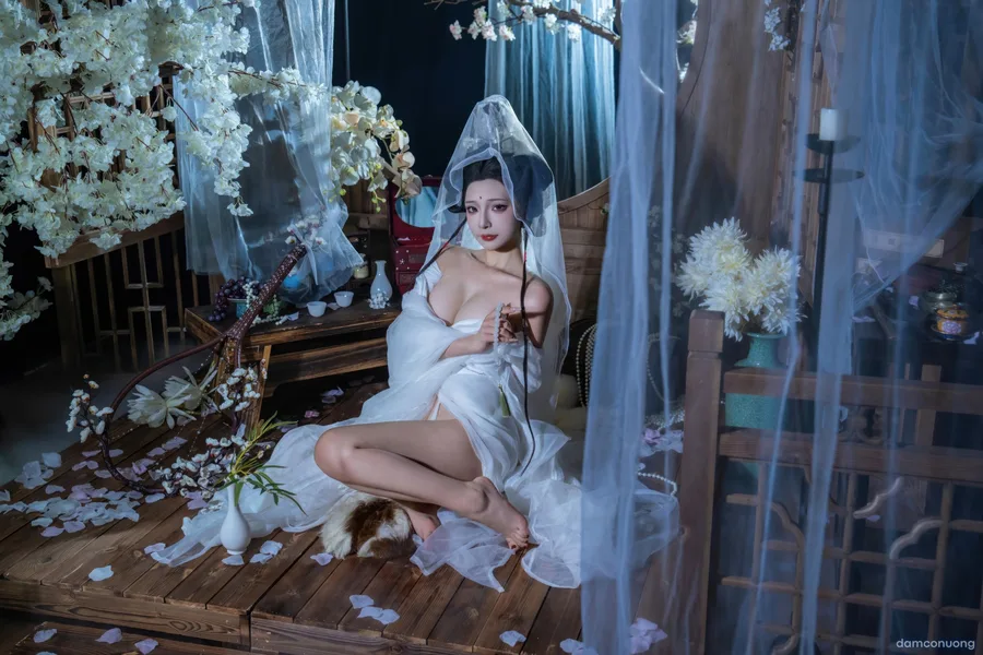 Cosplay Quan Âm Bồ Tát 