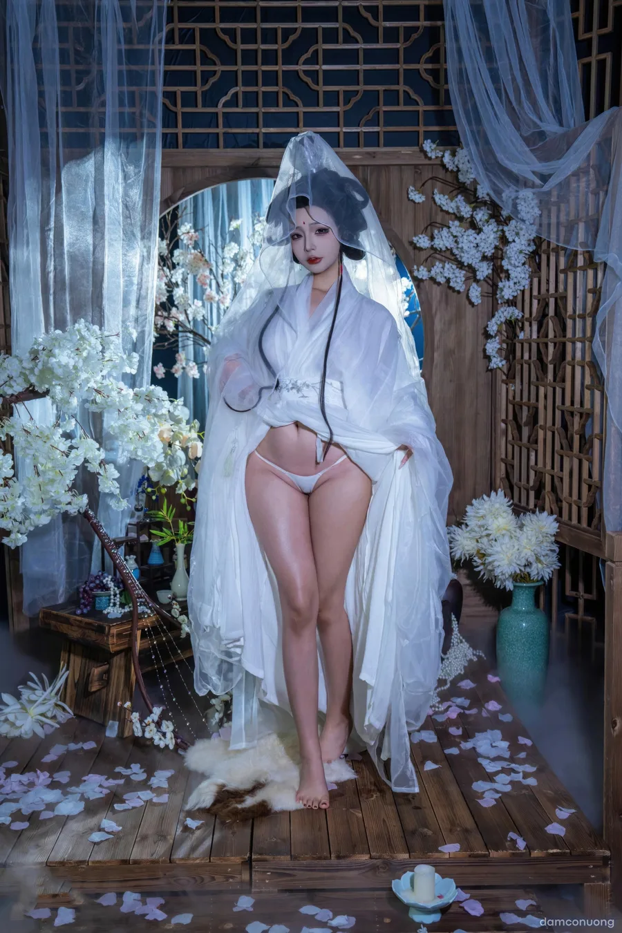Cosplay Quan Âm Bồ Tát 