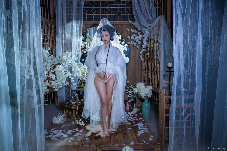 Cosplay Quan Âm Bồ Tát 