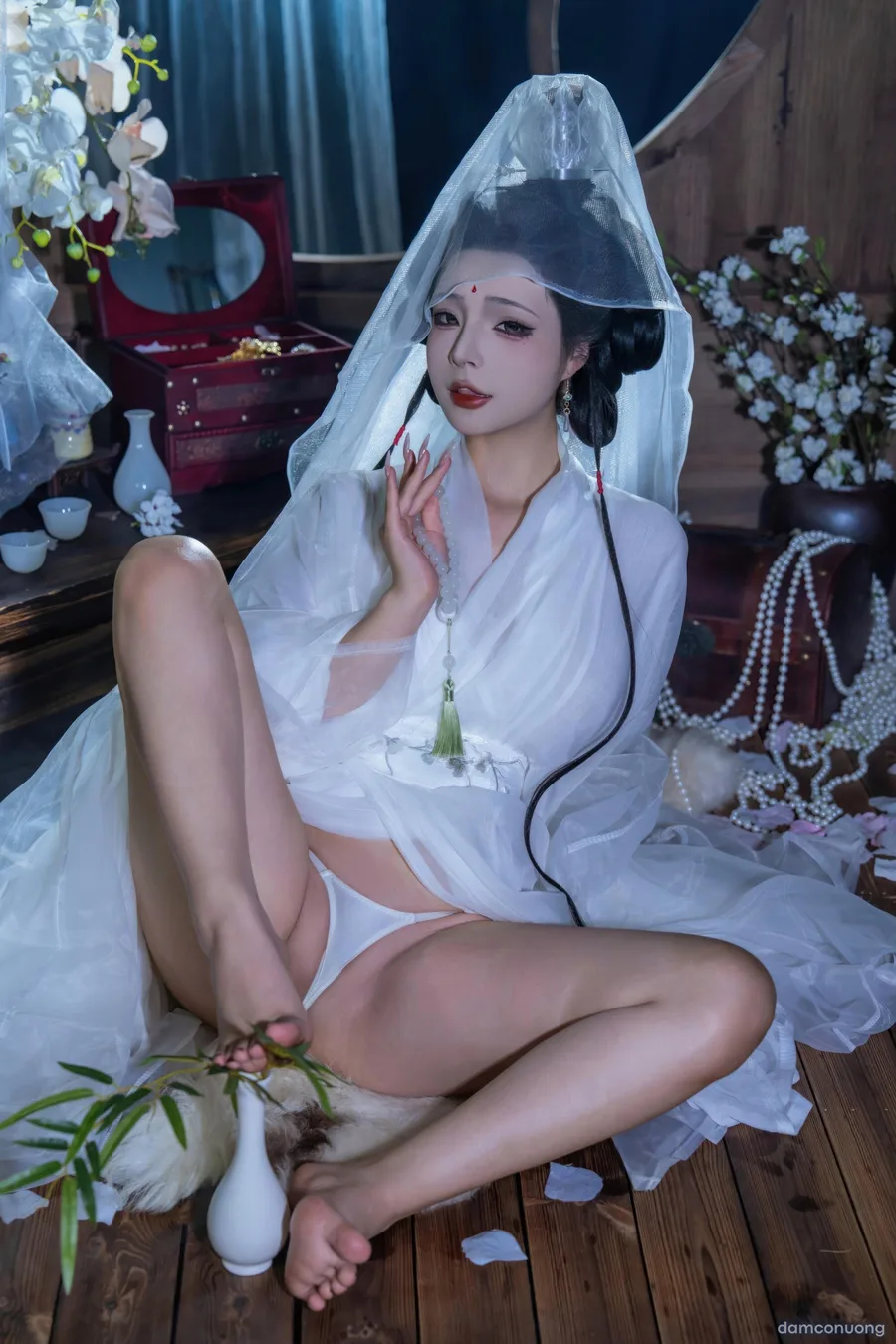 Cosplay Quan Âm Bồ Tát 