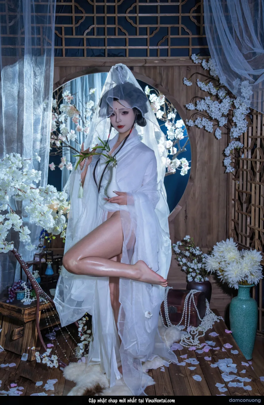 Cosplay Quan Âm Bồ Tát 