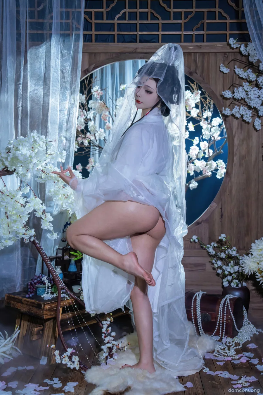 Cosplay Quan Âm Bồ Tát 