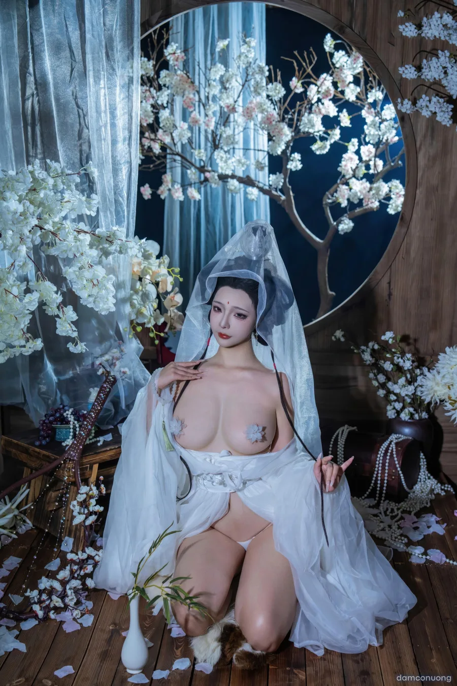 Cosplay Quan Âm Bồ Tát 