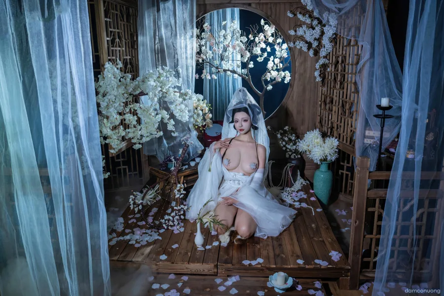 Cosplay Quan Âm Bồ Tát 