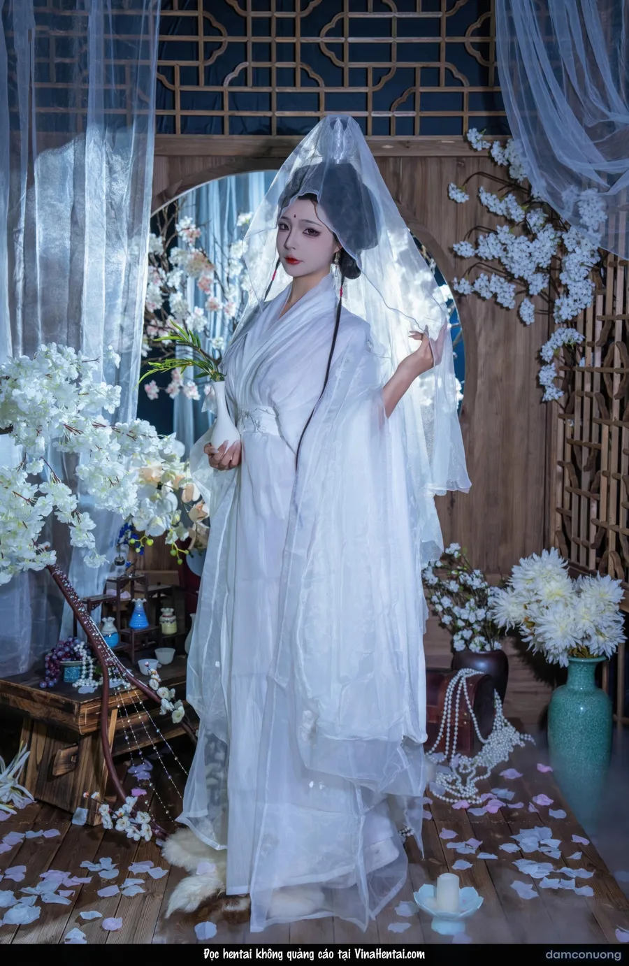 Cosplay Quan Âm Bồ Tát 