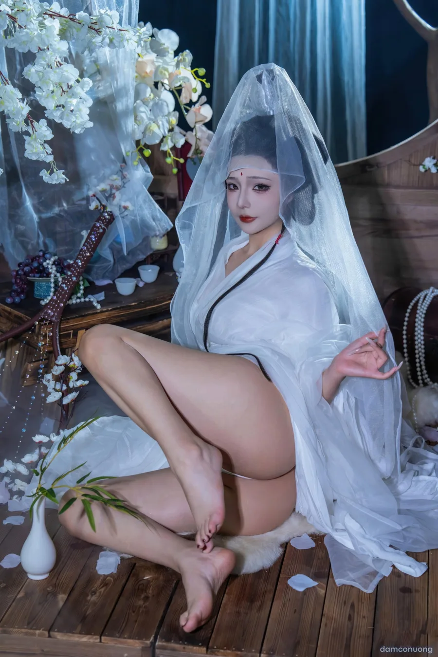 Cosplay Quan Âm Bồ Tát 