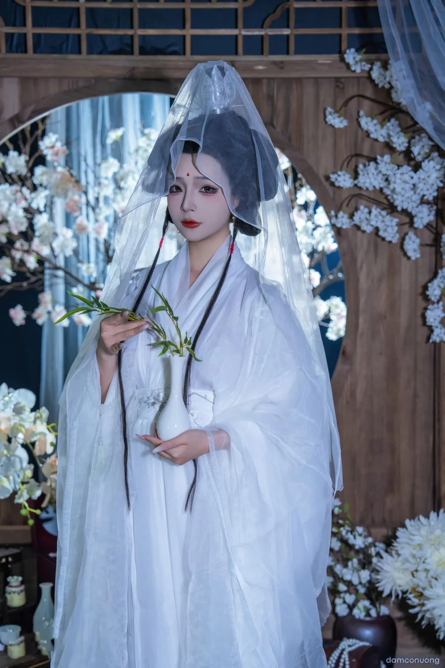 Cosplay Quan Âm Bồ Tát 
