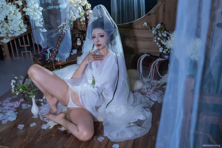 Cosplay Quan Âm Bồ Tát 