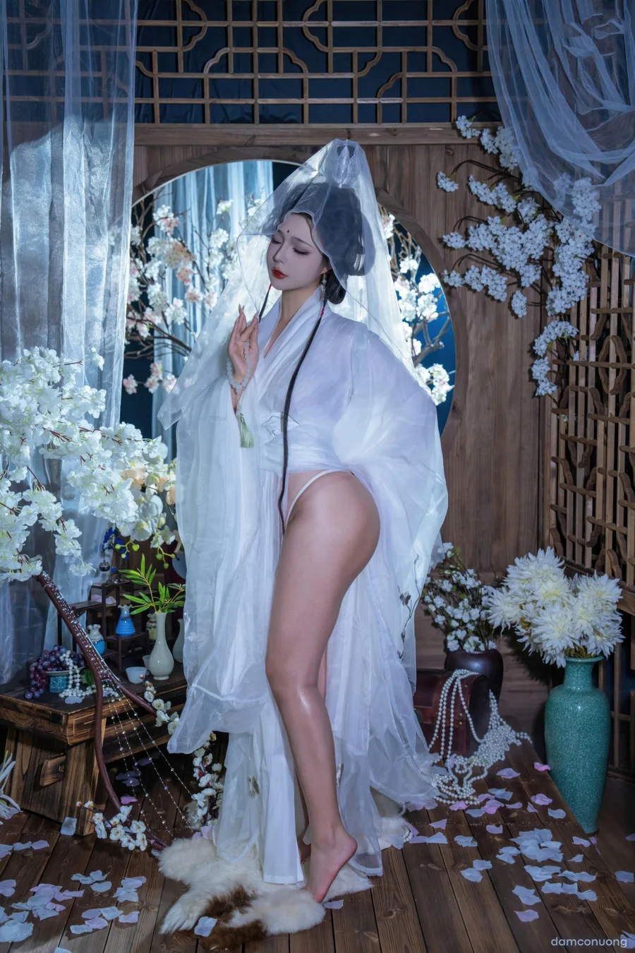Cosplay Quan Âm Bồ Tát 
