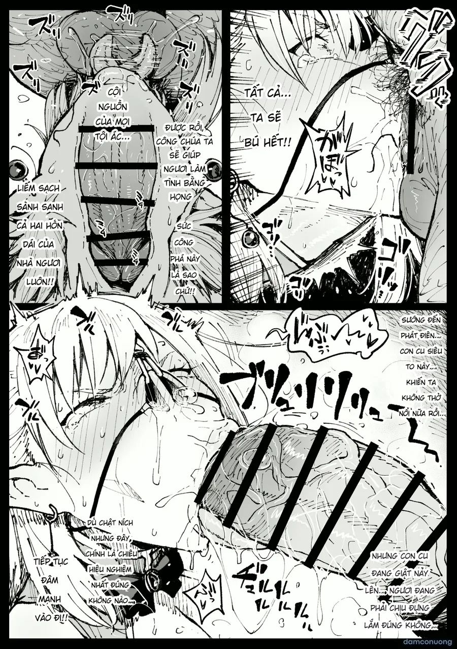[Ahemaru] Câu chuyện về việc Nữ vương và Công chúa tộc High Elf trừng trị tội phạm tình dục. 