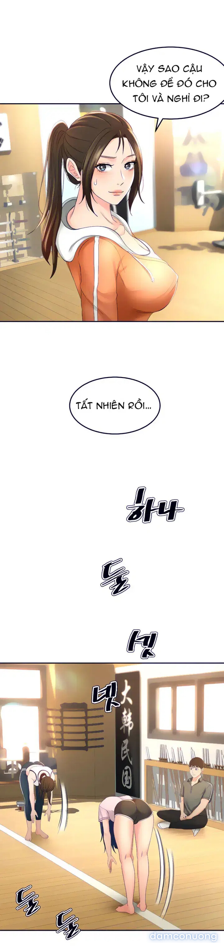 Cô giáo dạy võ ở quê nhà 