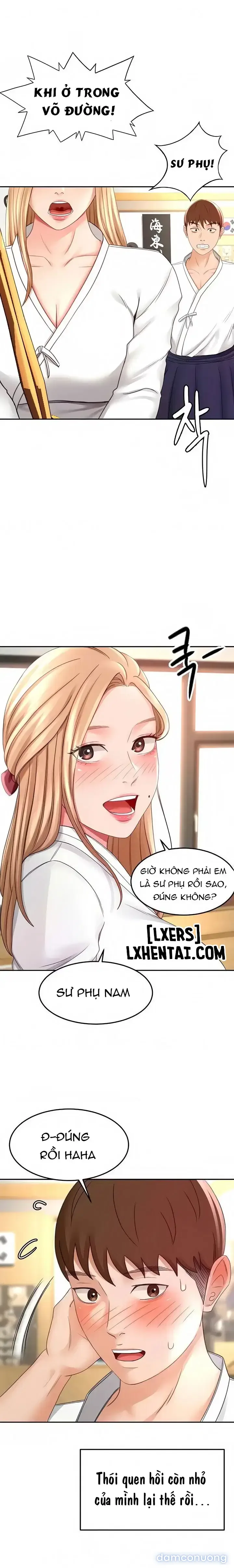 Cô giáo dạy võ ở quê nhà 