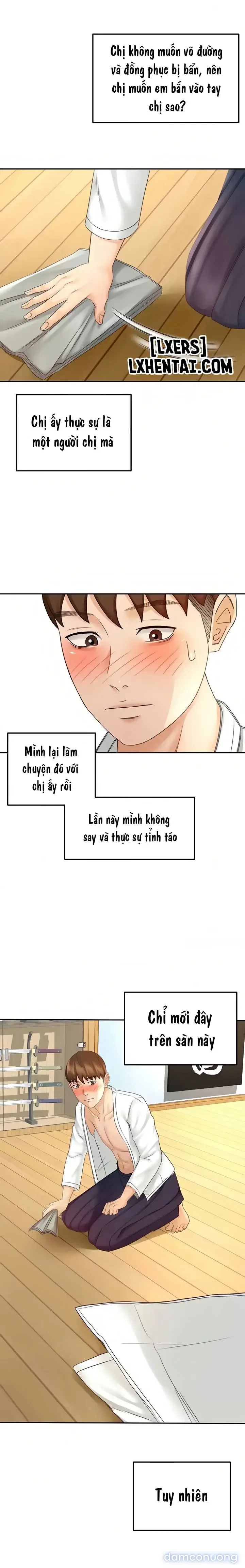 Cô giáo dạy võ ở quê nhà 