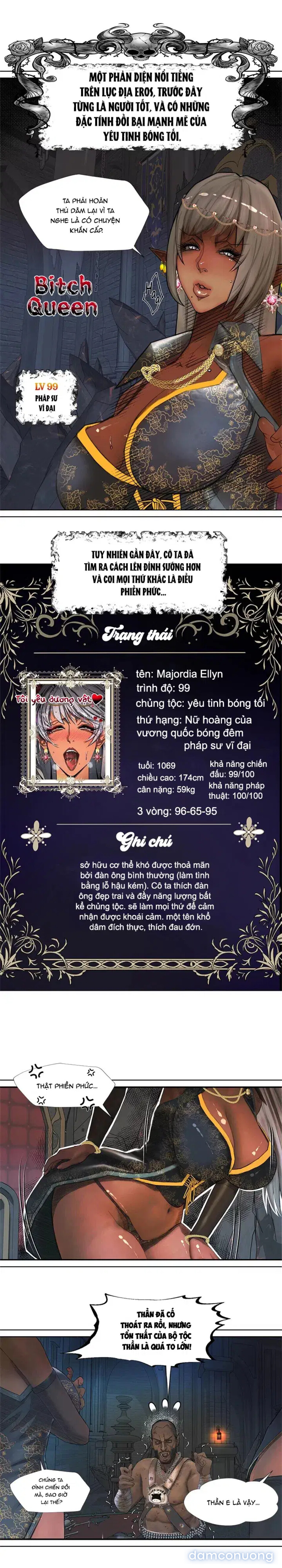 Nữ hoàng bóng tối là một con đĩ 