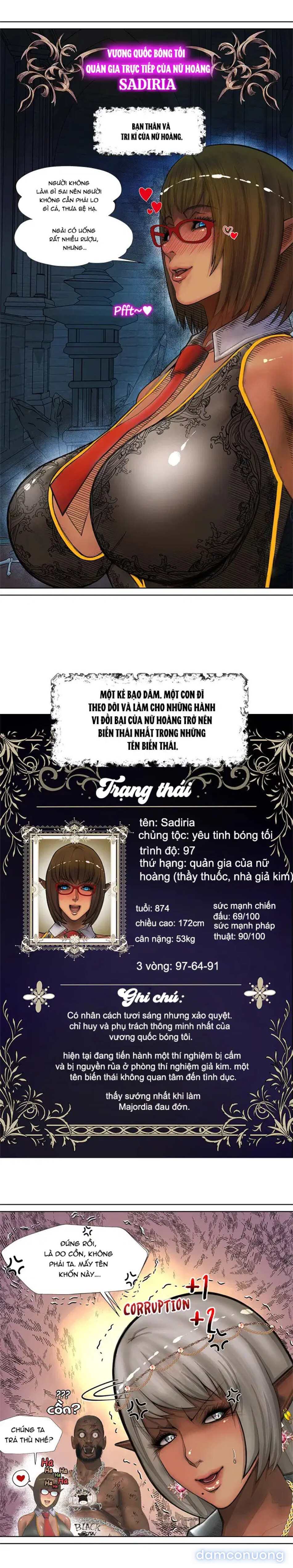 Nữ hoàng bóng tối là một con đĩ 