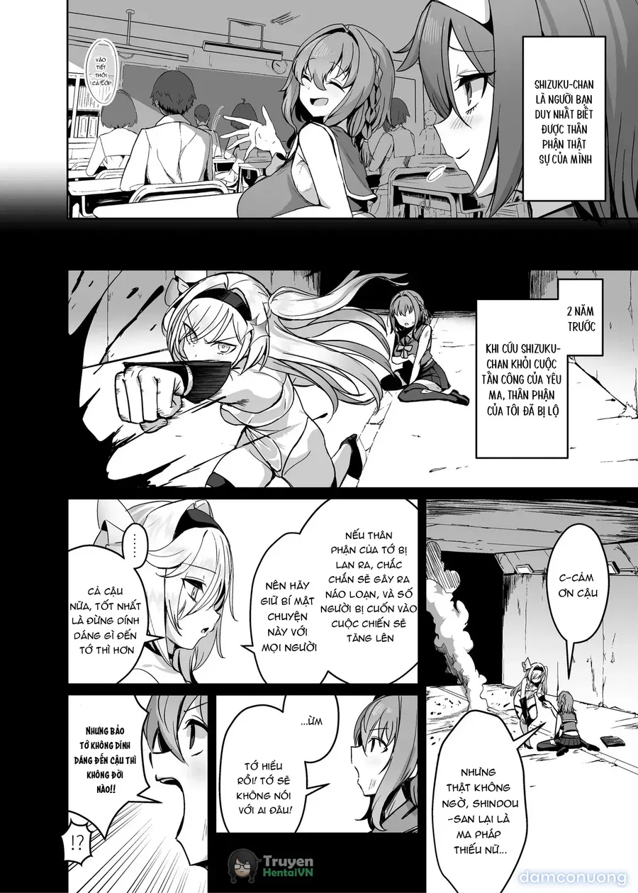 Mahou Shoujo Saint Lily Dankon ~Futanari o Hayasareta Mahou Shoujo ga Chinpo-gurui ni Ochiru Made~ 