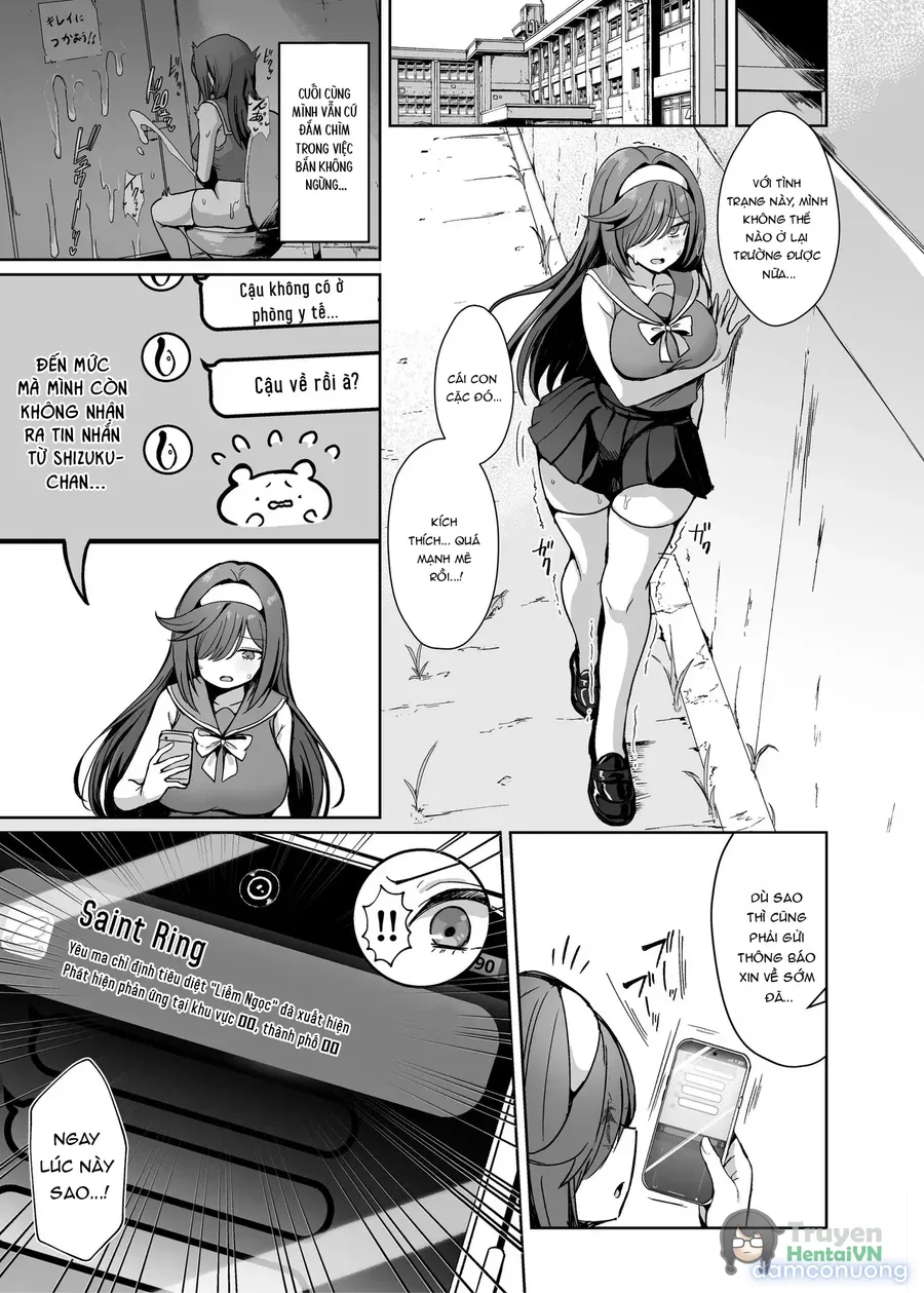 Mahou Shoujo Saint Lily Dankon ~Futanari o Hayasareta Mahou Shoujo ga Chinpo-gurui ni Ochiru Made~ 