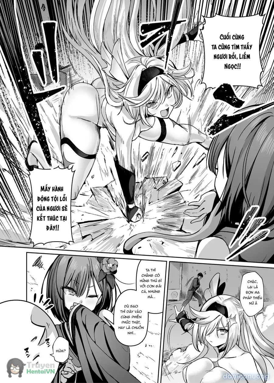 Mahou Shoujo Saint Lily Dankon ~Futanari o Hayasareta Mahou Shoujo ga Chinpo-gurui ni Ochiru Made~ 