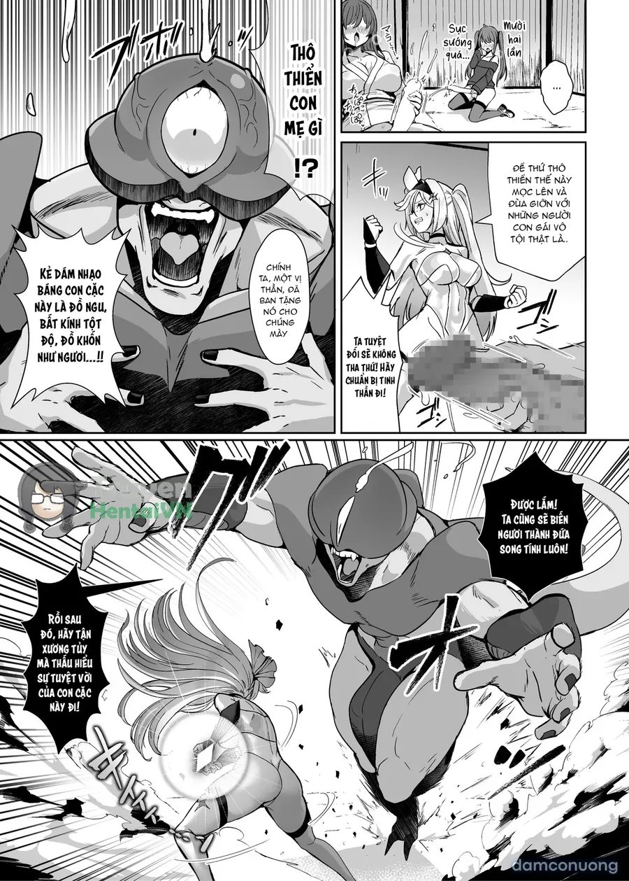 Mahou Shoujo Saint Lily Dankon ~Futanari o Hayasareta Mahou Shoujo ga Chinpo-gurui ni Ochiru Made~ 