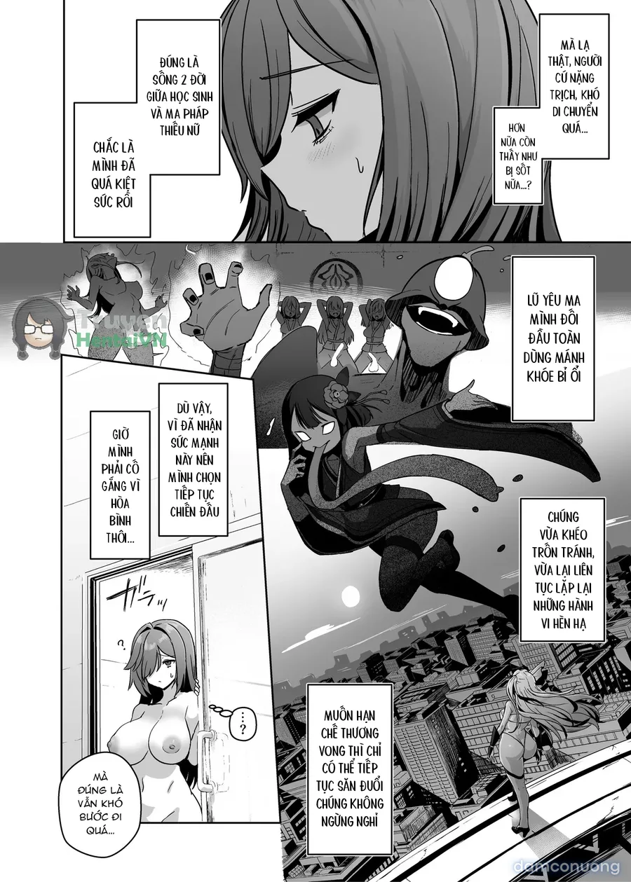 Mahou Shoujo Saint Lily Dankon ~Futanari o Hayasareta Mahou Shoujo ga Chinpo-gurui ni Ochiru Made~ 