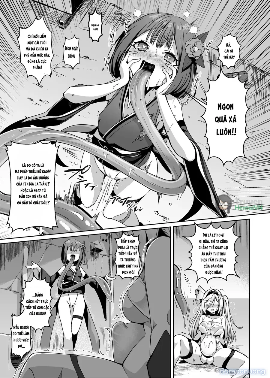 Mahou Shoujo Saint Lily Dankon ~Futanari o Hayasareta Mahou Shoujo ga Chinpo-gurui ni Ochiru Made~ 