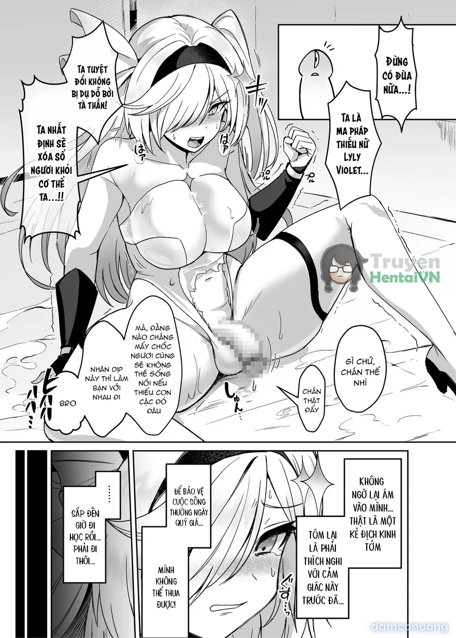 Mahou Shoujo Saint Lily Dankon ~Futanari o Hayasareta Mahou Shoujo ga Chinpo-gurui ni Ochiru Made~ 