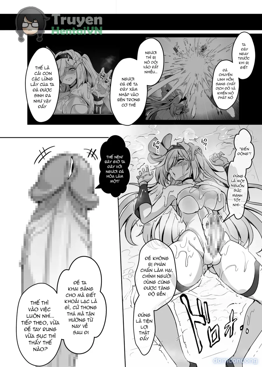 Mahou Shoujo Saint Lily Dankon ~Futanari o Hayasareta Mahou Shoujo ga Chinpo-gurui ni Ochiru Made~ 