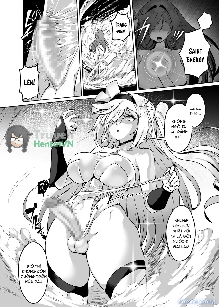 Mahou Shoujo Saint Lily Dankon ~Futanari o Hayasareta Mahou Shoujo ga Chinpo-gurui ni Ochiru Made~ 