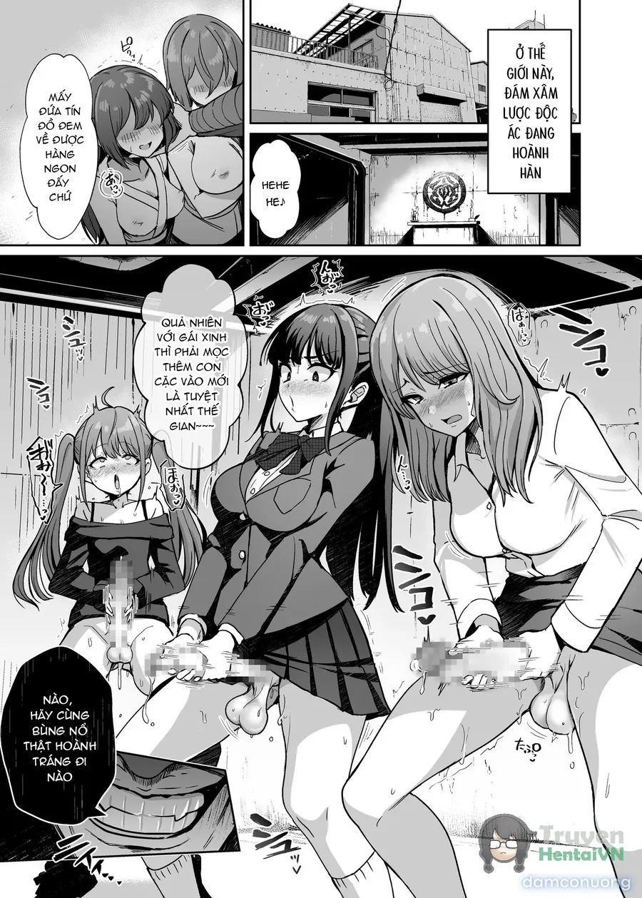 Mahou Shoujo Saint Lily Dankon ~Futanari o Hayasareta Mahou Shoujo ga Chinpo-gurui ni Ochiru Made~ 