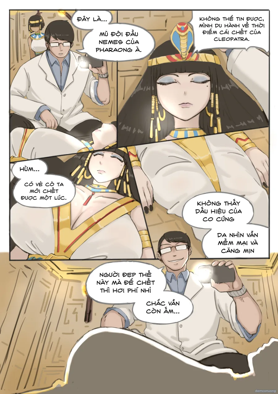 Du hành thời gian, vô tình nhặt được Cleopatra 