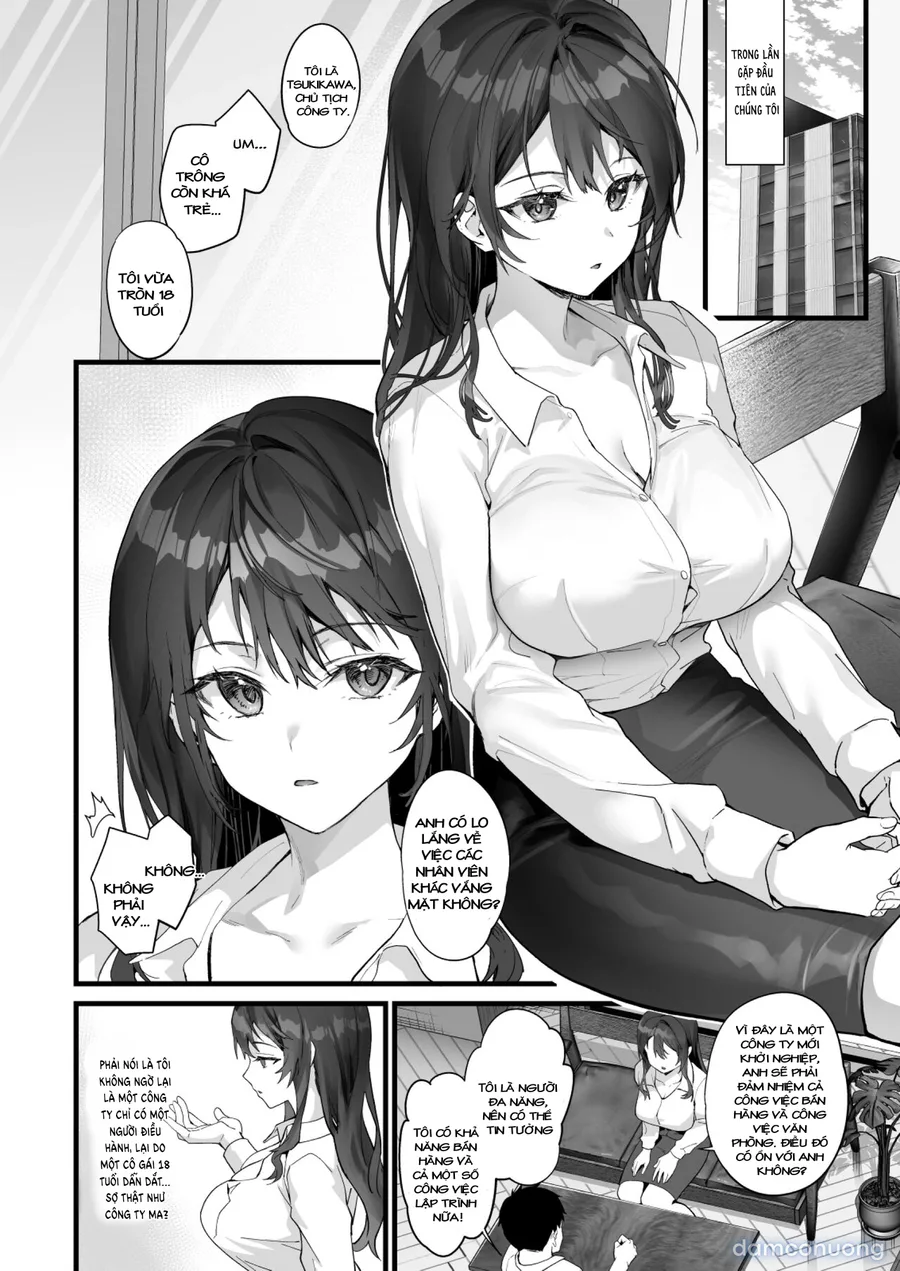 JK Chuutai Tsuyogari Shachou ga Buka no Fusei ni Make Midara ni Koshi o Furi Netoru made 