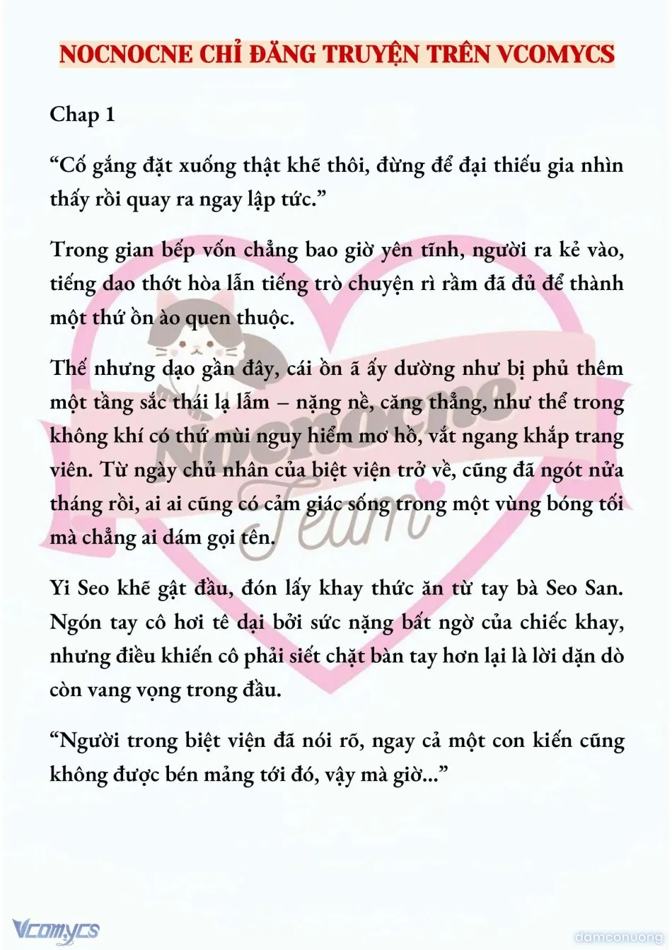 [FULL] [NOVEL] NGỌN ĐÈN BIỆT VIỆN KHÔNG BAO GIỜ TẮT 