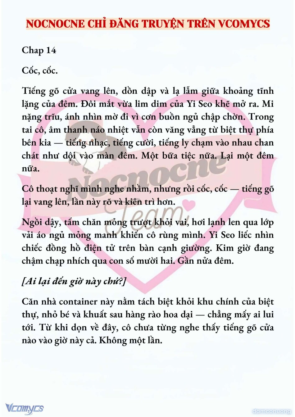 [FULL] [NOVEL] NGỌN ĐÈN BIỆT VIỆN KHÔNG BAO GIỜ TẮT 