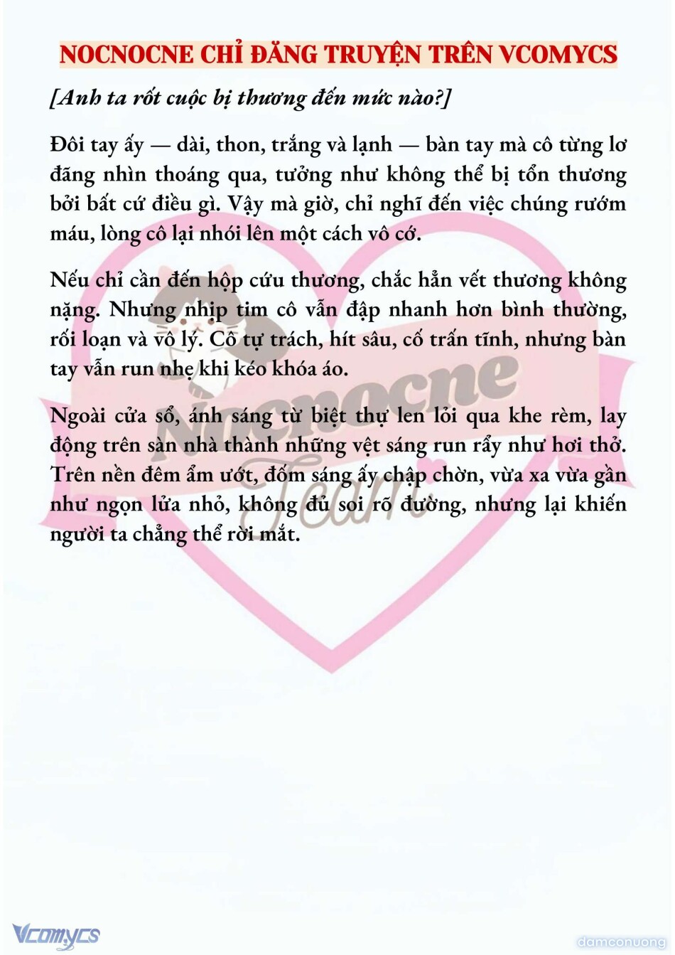 [FULL] [NOVEL] NGỌN ĐÈN BIỆT VIỆN KHÔNG BAO GIỜ TẮT 