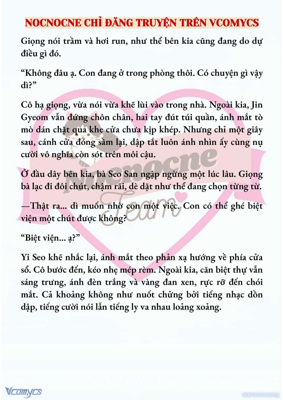 [FULL] [NOVEL] NGỌN ĐÈN BIỆT VIỆN KHÔNG BAO GIỜ TẮT 