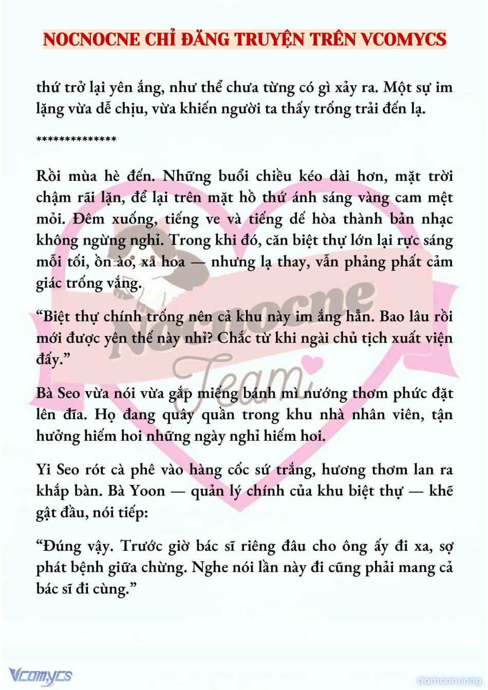 [FULL] [NOVEL] NGỌN ĐÈN BIỆT VIỆN KHÔNG BAO GIỜ TẮT 