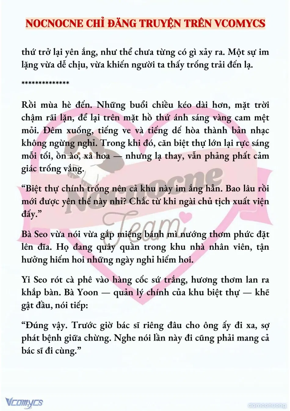 [FULL] [NOVEL] NGỌN ĐÈN BIỆT VIỆN KHÔNG BAO GIỜ TẮT 