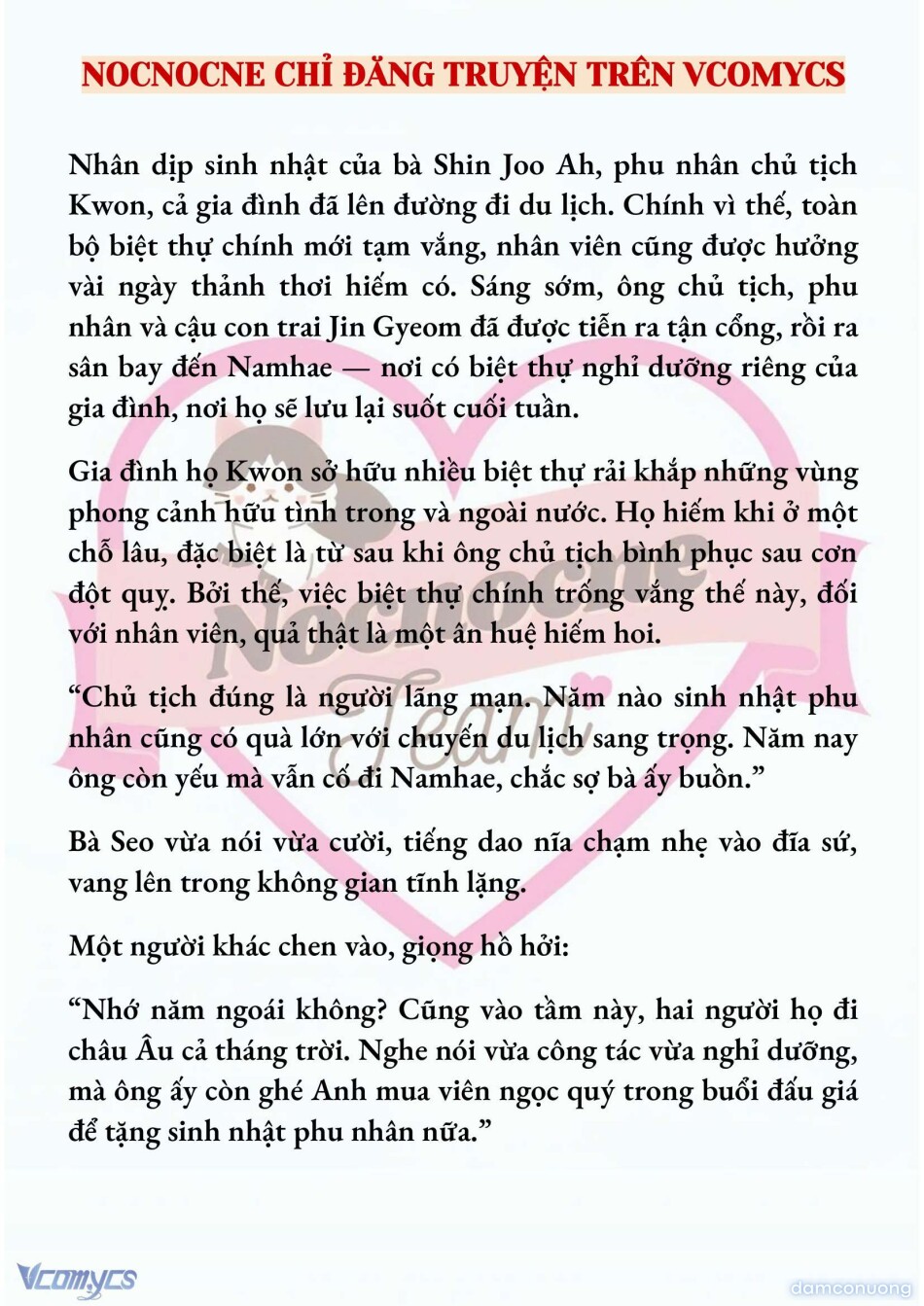 [FULL] [NOVEL] NGỌN ĐÈN BIỆT VIỆN KHÔNG BAO GIỜ TẮT 