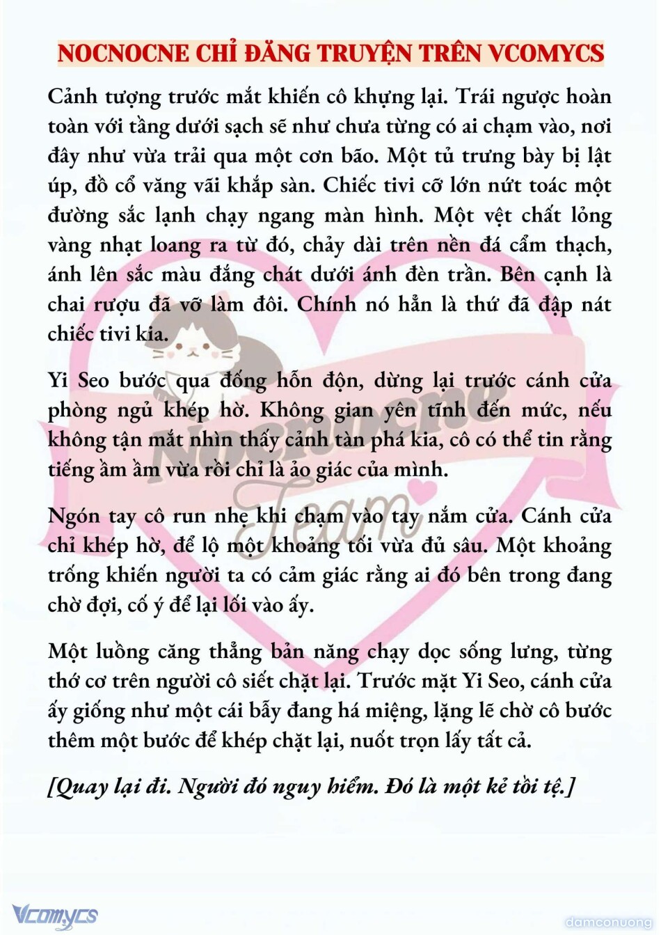 [FULL] [NOVEL] NGỌN ĐÈN BIỆT VIỆN KHÔNG BAO GIỜ TẮT 