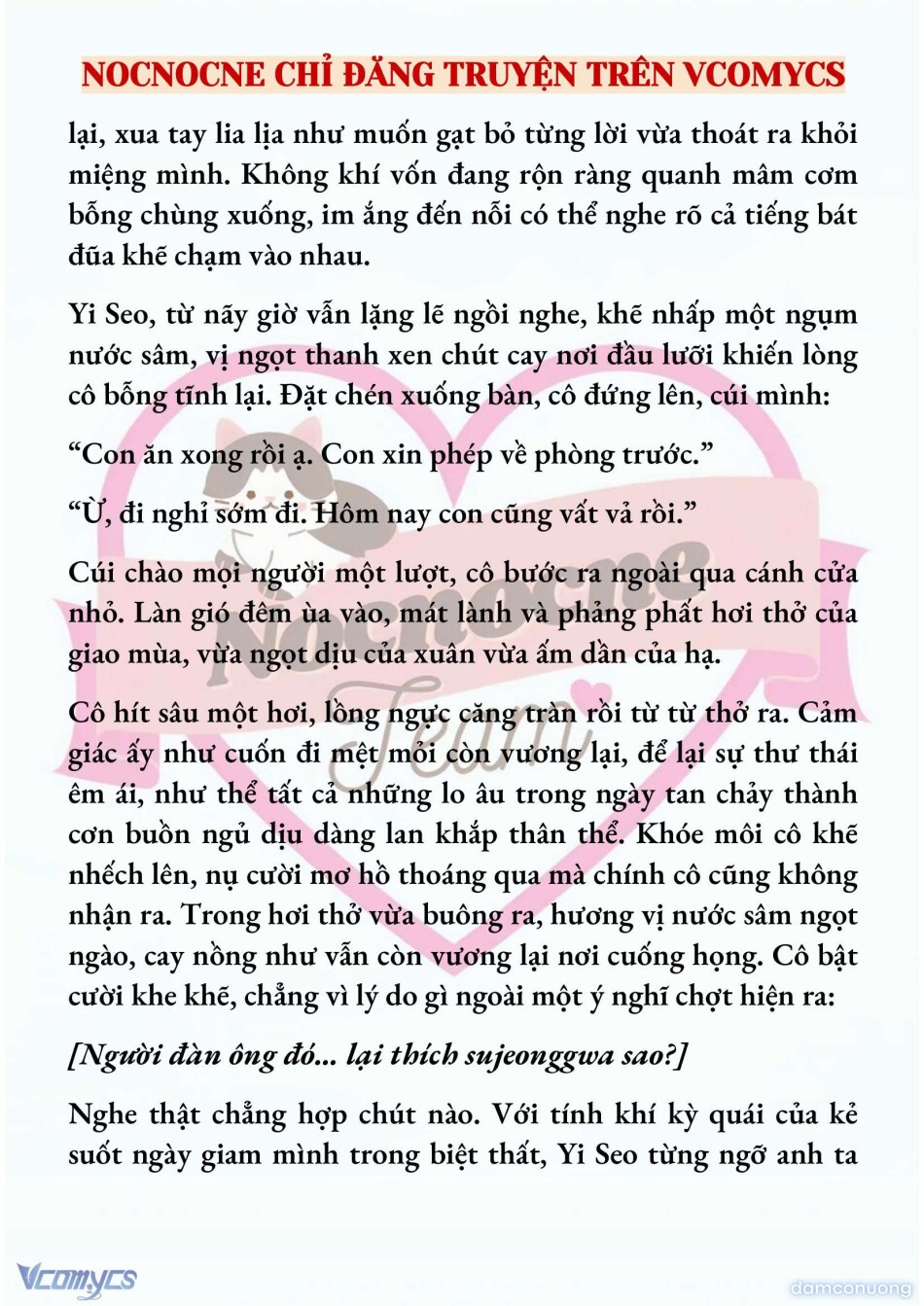 [FULL] [NOVEL] NGỌN ĐÈN BIỆT VIỆN KHÔNG BAO GIỜ TẮT 