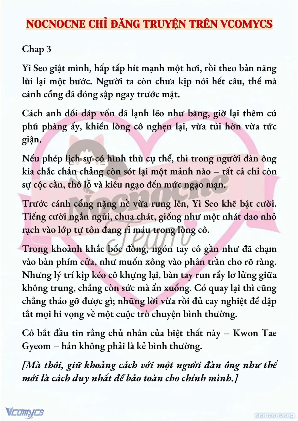 [FULL] [NOVEL] NGỌN ĐÈN BIỆT VIỆN KHÔNG BAO GIỜ TẮT 