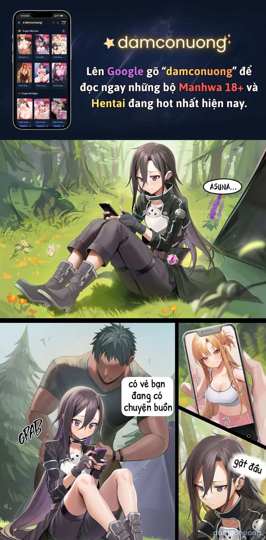 Kirito Hãy Quên Asuna Đi 