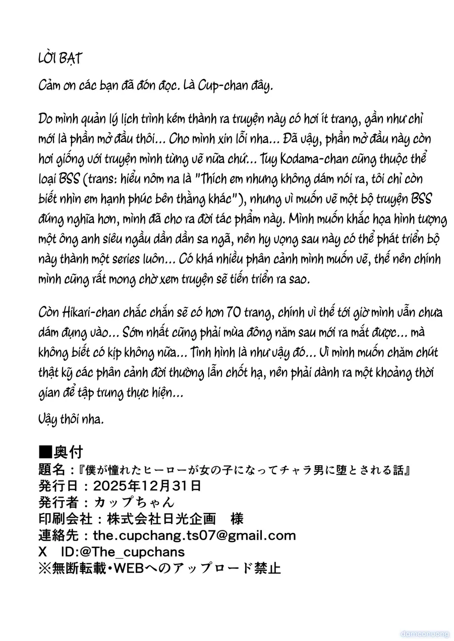 Người anh hùng mà tôi ngưỡng mộ bị thằng fuck boy bẻ cong 