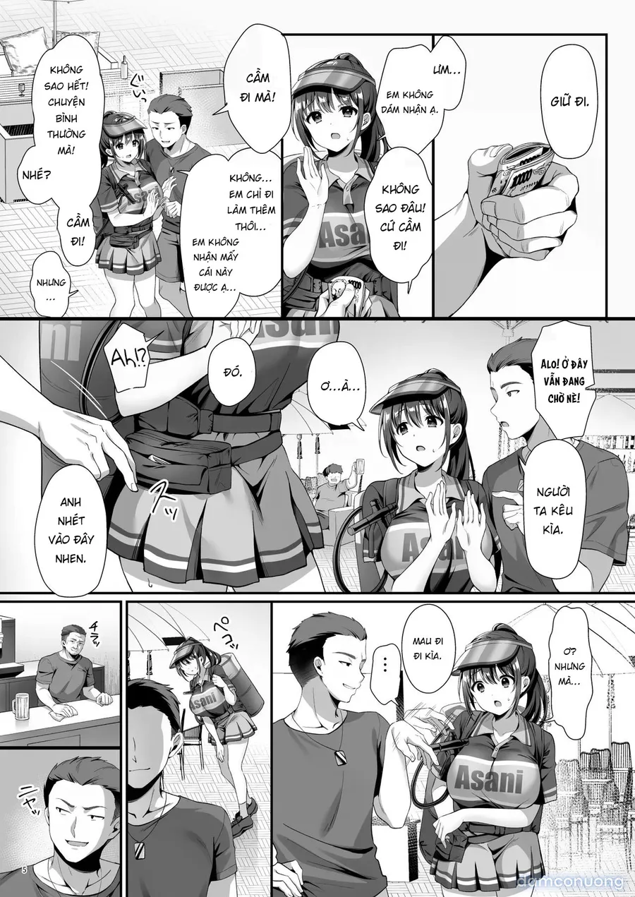 Watashi, Nusundemasen! Beer Garden no Uriko Baito ni Kita Dake Nanoni… 