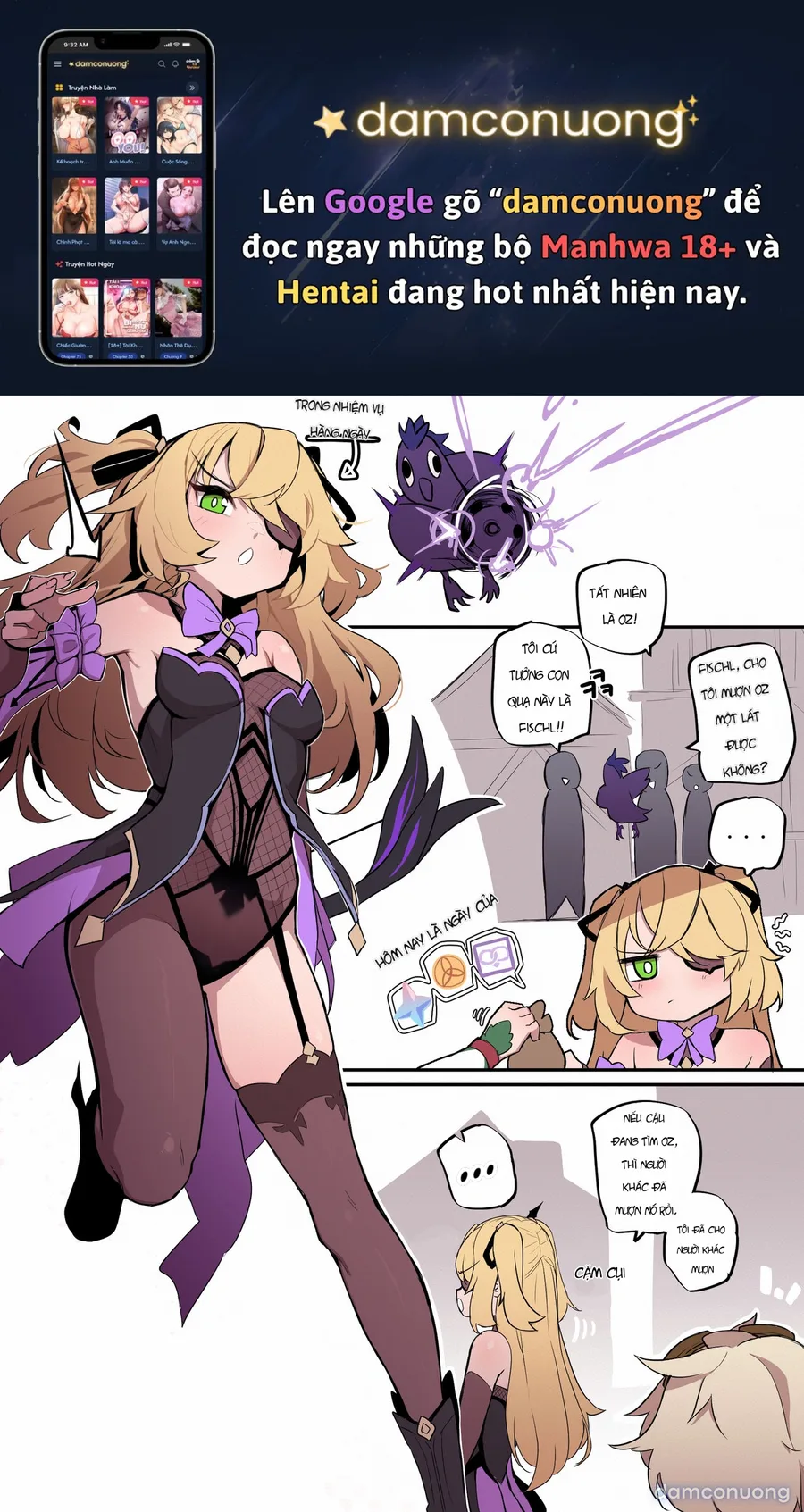 Genshin Impact NTR - Mona 