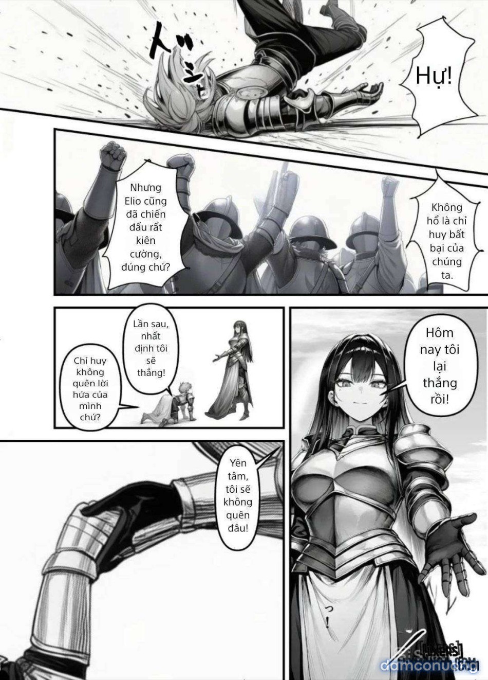 Female Knight Commander, Humiliated Fall NTR - The Day My Admired Commander Ortina Lost 