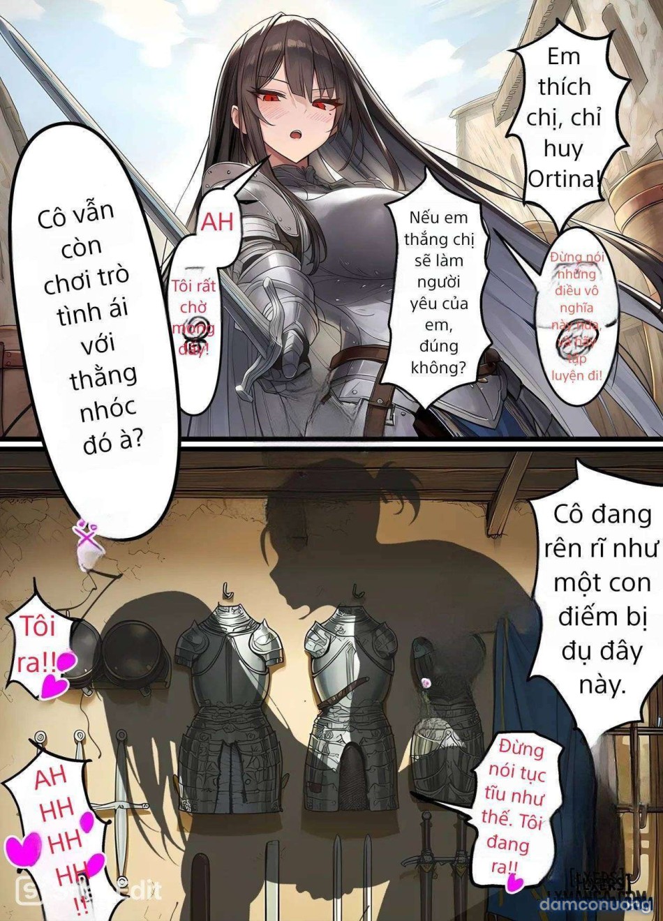 Female Knight Commander, Humiliated Fall NTR - The Day My Admired Commander Ortina Lost 