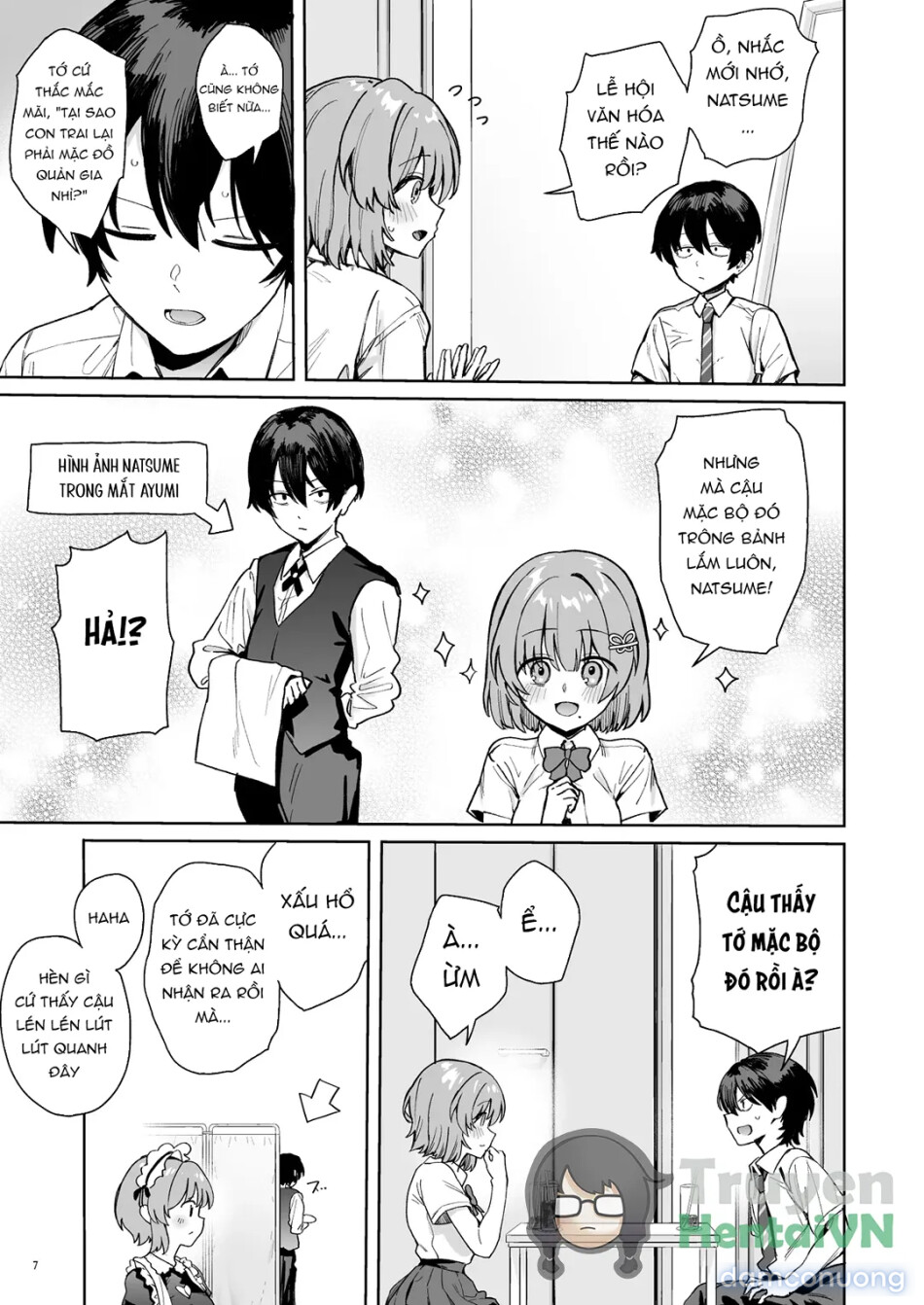 Hirose-san, the class’s secret crush, is making a bold move! 