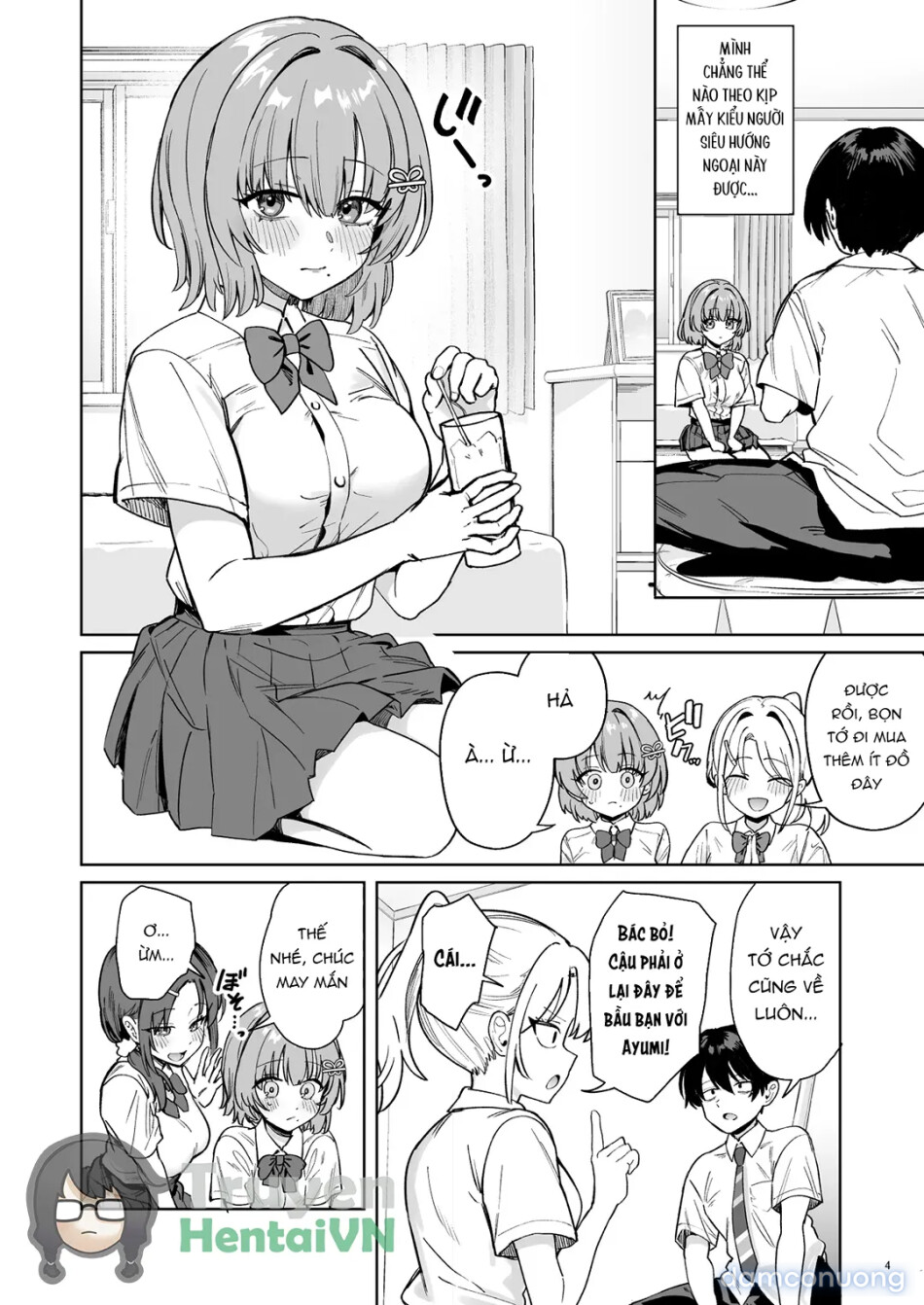 Hirose-san, the class’s secret crush, is making a bold move! 
