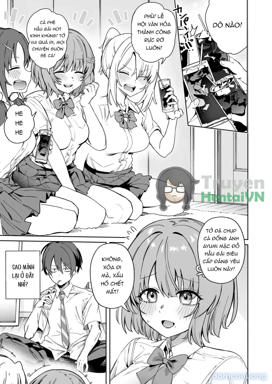 Hirose-san, the class’s secret crush, is making a bold move! 